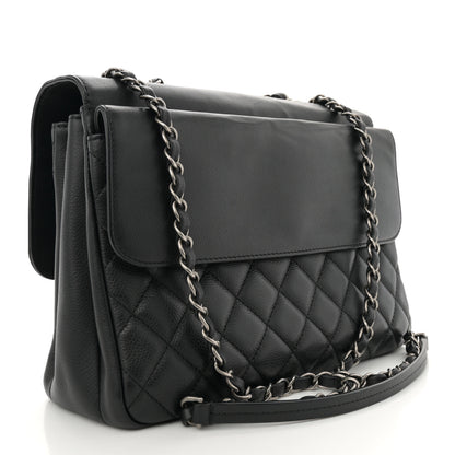 Chanel Caviar Quilted All About Flap Bag Black 3 of 11