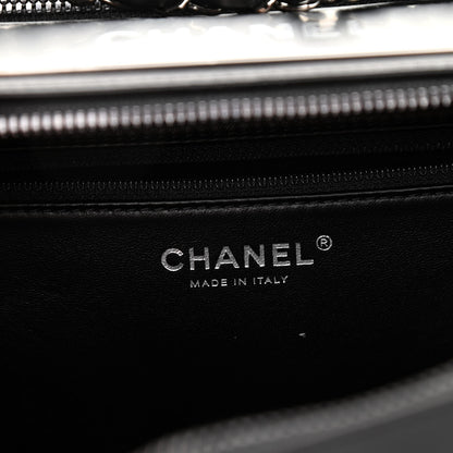 Chanel Calfskin Small Trendy CC Bowling Bag Black 9 of 11