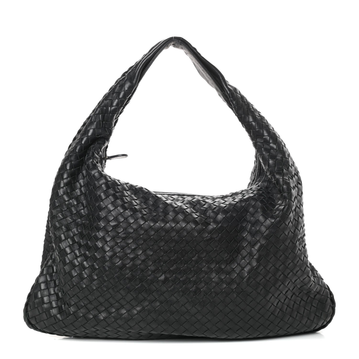 Bottega Veneta Nappa Intrecciato Large Veneta Hobo Black 1 of 9