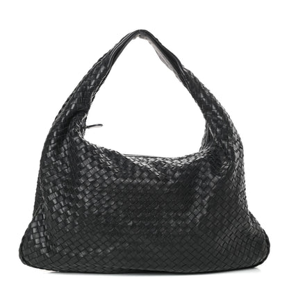Bottega Veneta Nappa Intrecciato Large Veneta Hobo Black 1 of 9