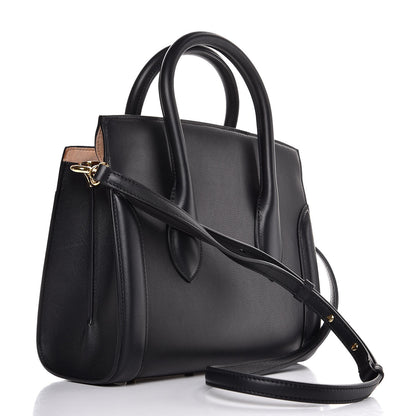 Alexander McQueen Sweet Calfskin Small Heroine 30 Black 3 of 10