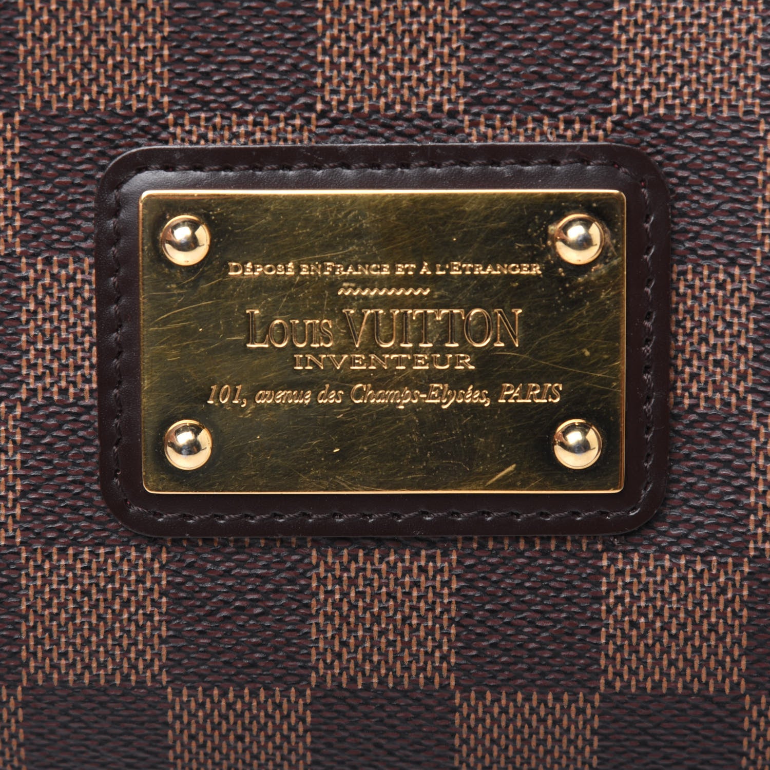 Louis Vuitton Damier Ebene Eva Clutch 11 of 11