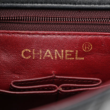Chanel Lambskin Quilted Mini Square Flap Black 6 of 13