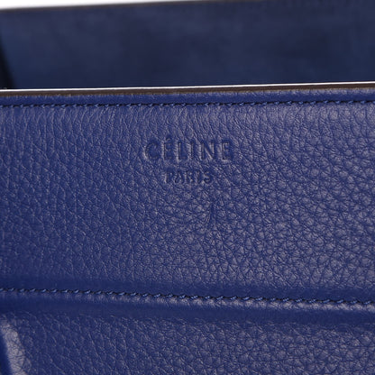 Celine Supple Calfskin Medium Phantom Luggage Indigo 7 of 7