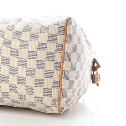 Louis Vuitton Damier Azur Speedy 30 6 of 13