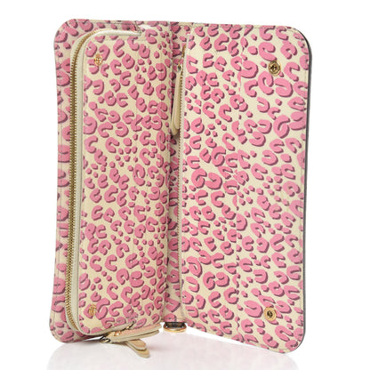 Louis Vuitton Monogram Leopard Insolite Wallet Blanc Corail 5 of 11