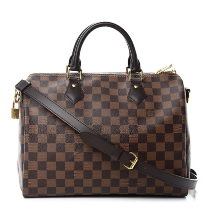 Louis Vuitton Damier Ebene Speedy Bandouliere 30 1 of 11