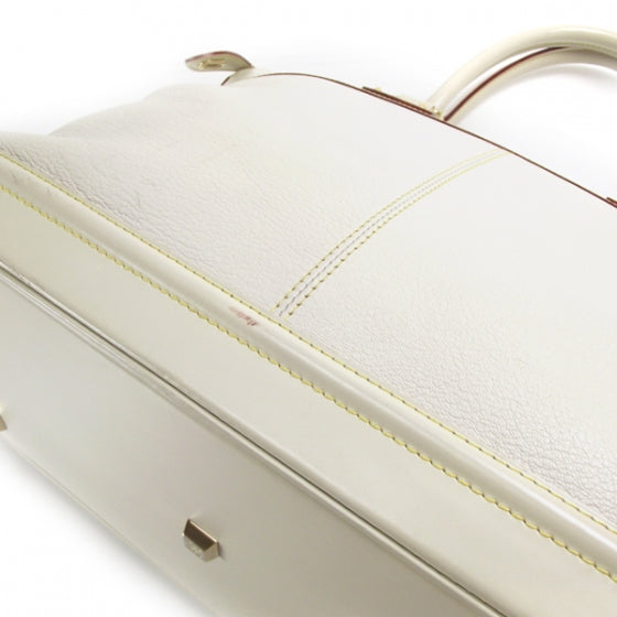 Suhali Lockit GM Handbag White