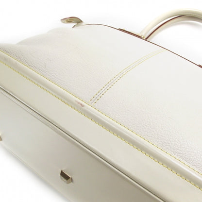 Louis Vuitton Suhali Lockit GM Handbag White 7 of 10