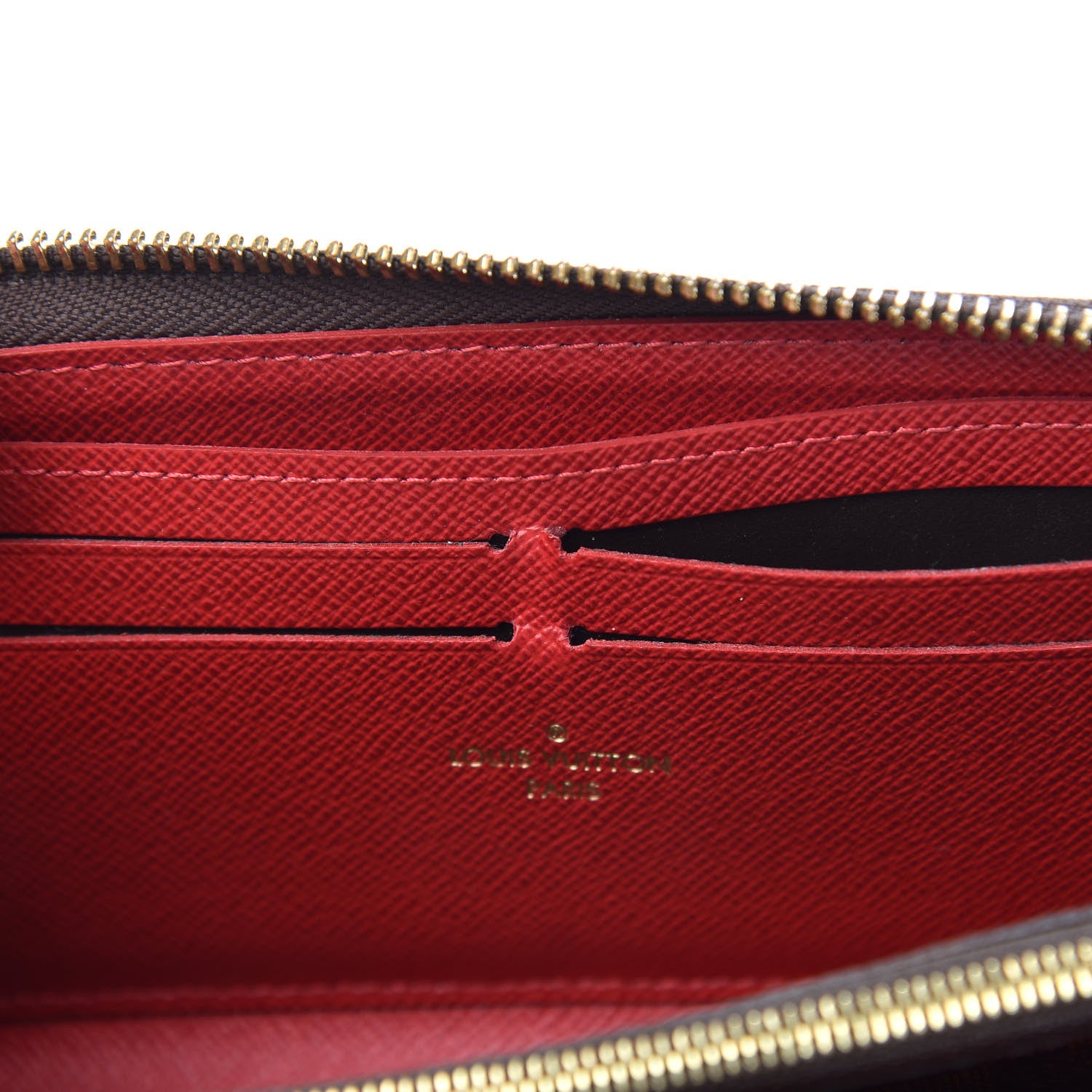 Louis Vuitton Damier Ebene Clemence Wallet 9 of 10
