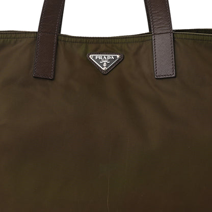 Prada Tessuto Nylon Shopping Tote Bruciato 8 of 10