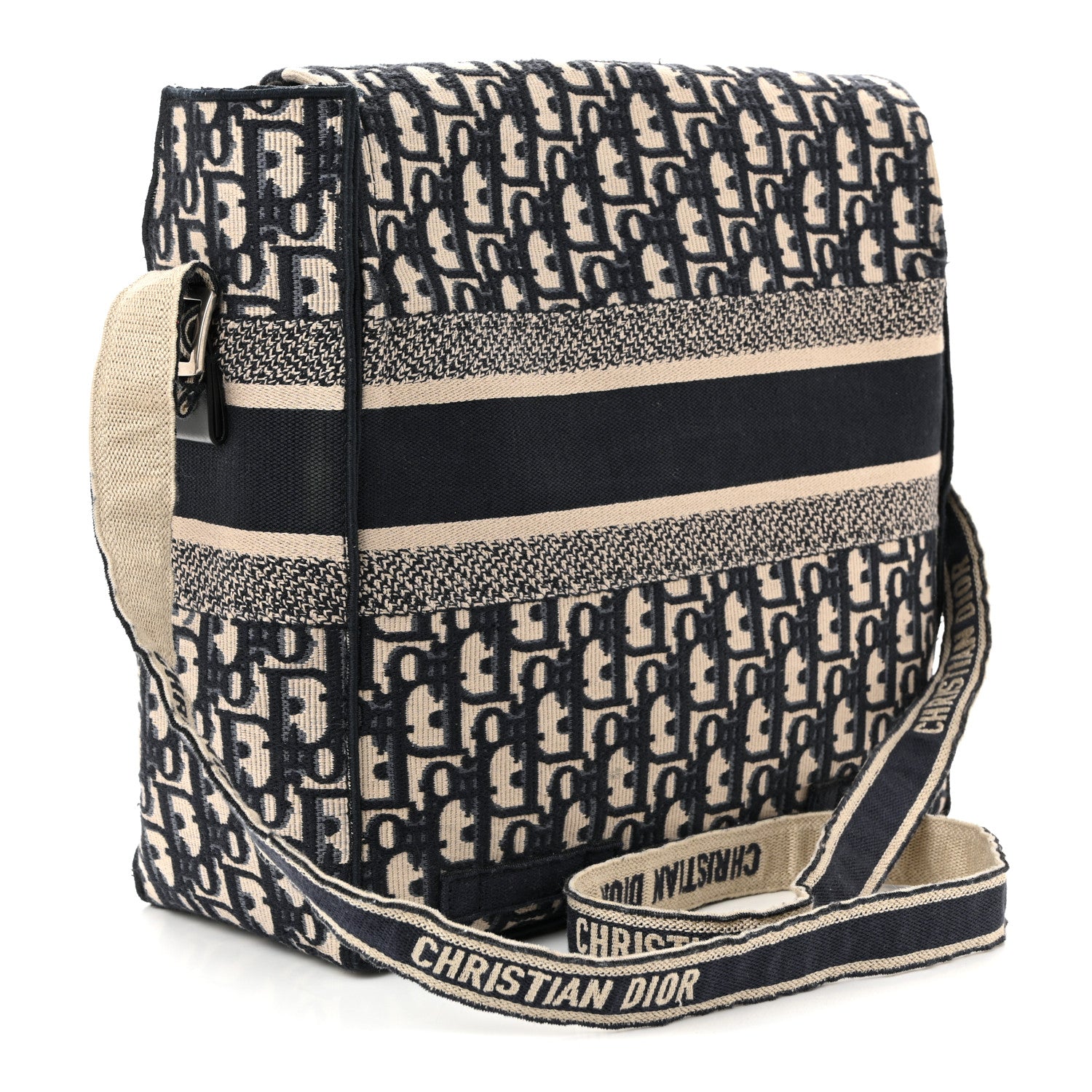 Christian Dior Oblique Medium Diorcamp Messenger Blue 3 of 11