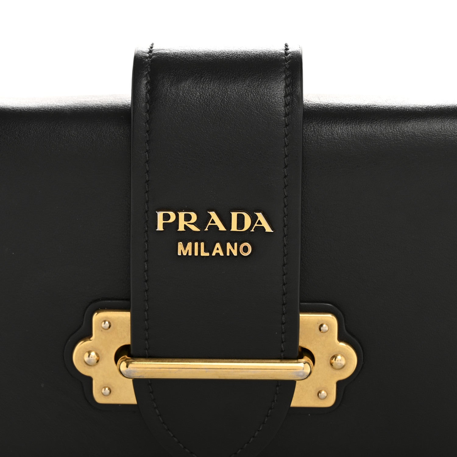 Prada City Calf Cahier Belt Bag Black 8 of 13