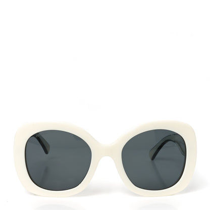 Chanel Acetate Sunglasses 71414A White 2 of 7