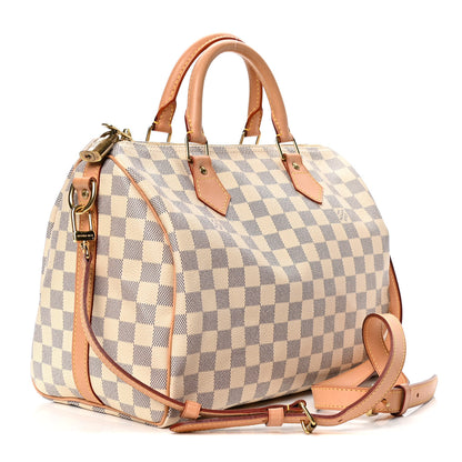 Louis Vuitton Damier Azur Speedy Bandouliere 30 2 of 6