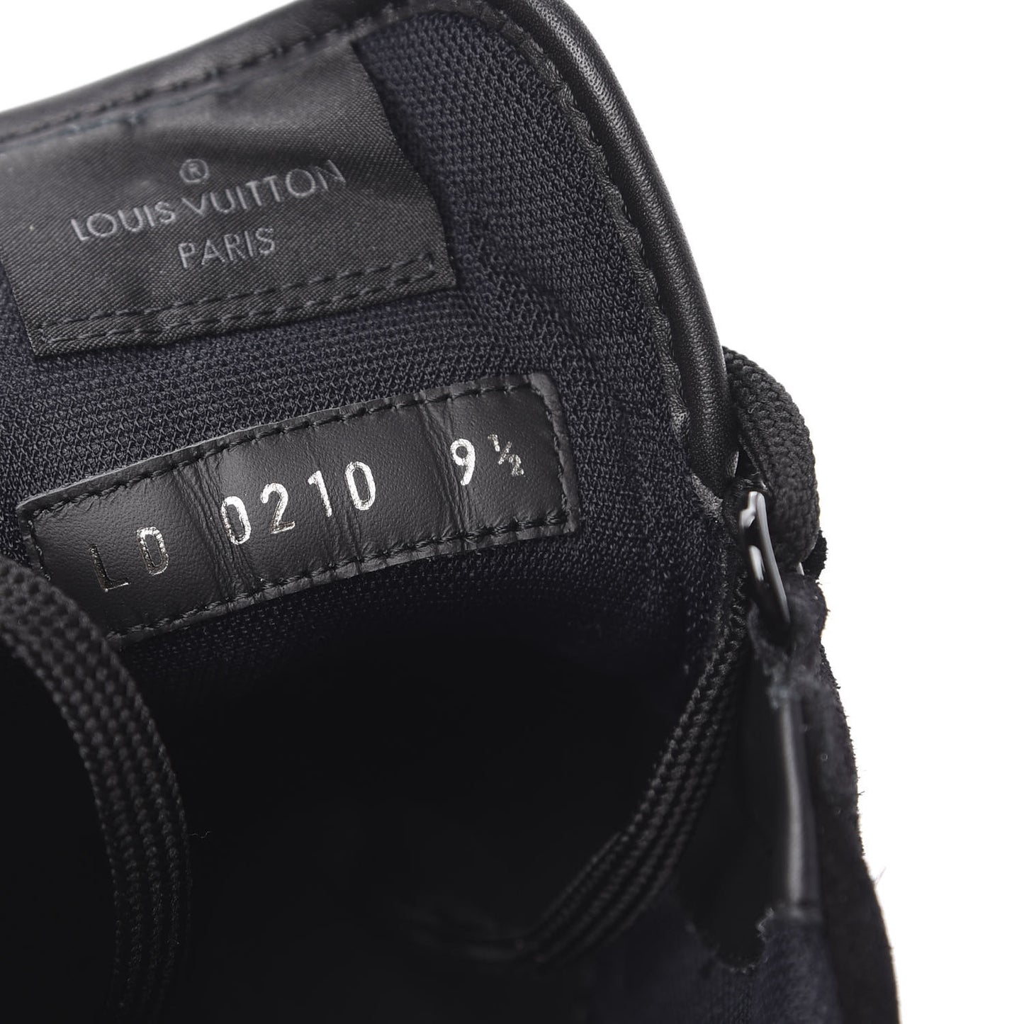 Suede Uniform Sneakers 9.5 Black