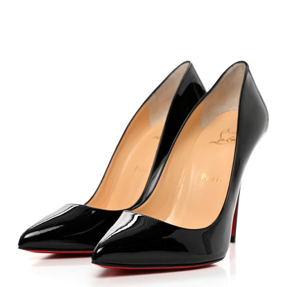 Christian Louboutin Patent Pigalle Follies 100 Pumps 39 Black 4 of 8