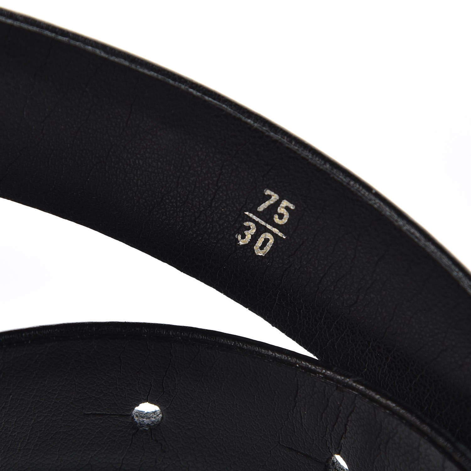 Chanel Calfskin CC Belt 75 30 Black 7 of 8