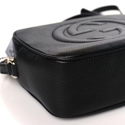 Gucci Pebbled Calfskin Small Soho Disco Bag Black 8 of 9