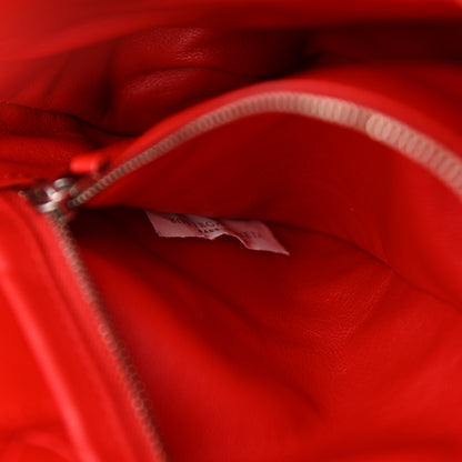 Bottega Veneta Nappa Intrecciato New Roma Tote Red 7 of 10