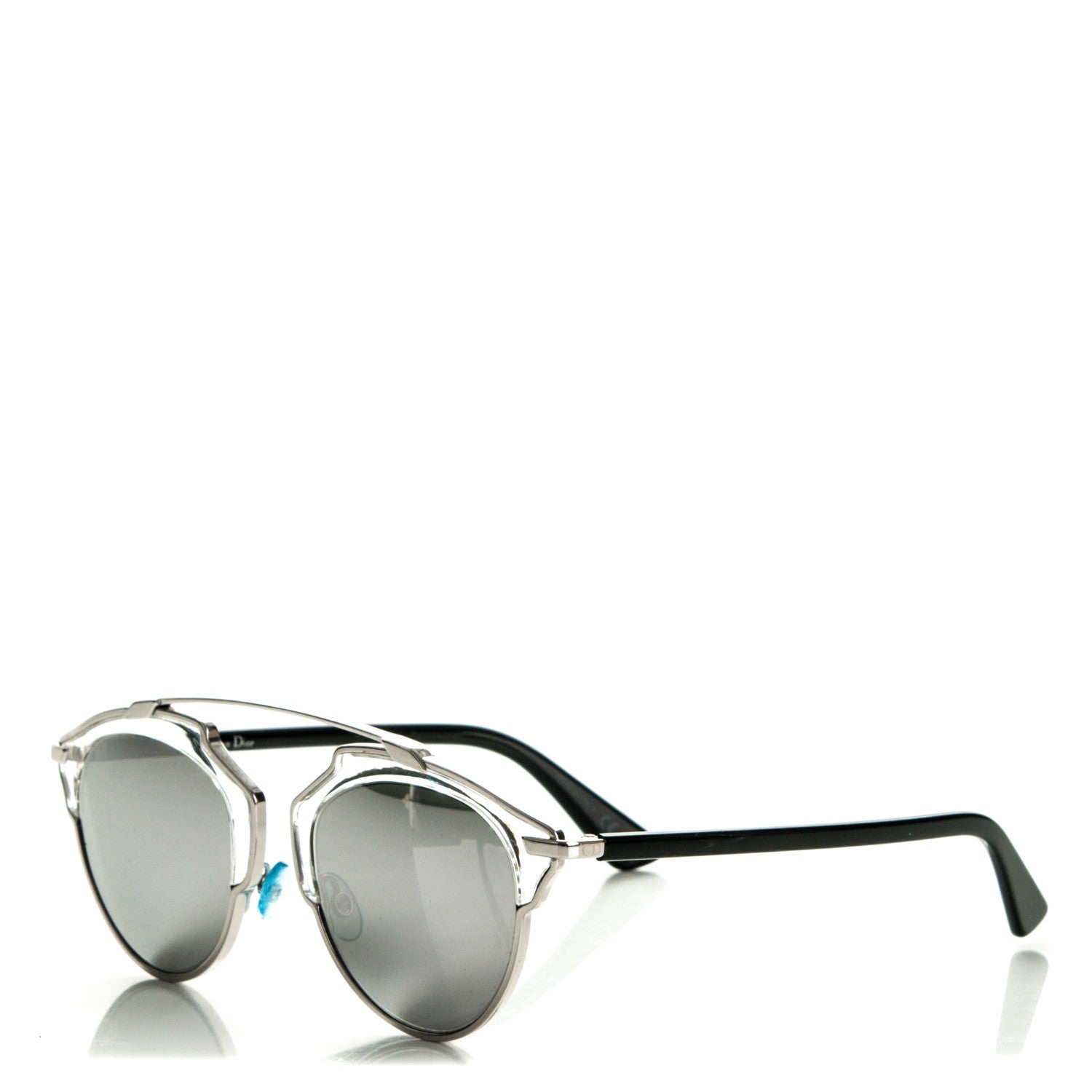 Christian Dior Mirrored So Real Sunglasses Silver 1 of 7