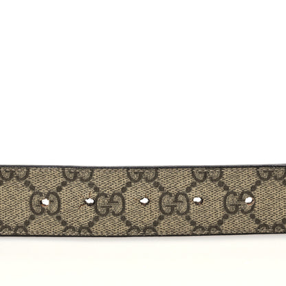 Gucci GG Supreme Monogram Reversible Belt 90 36 Brown 6 of 8