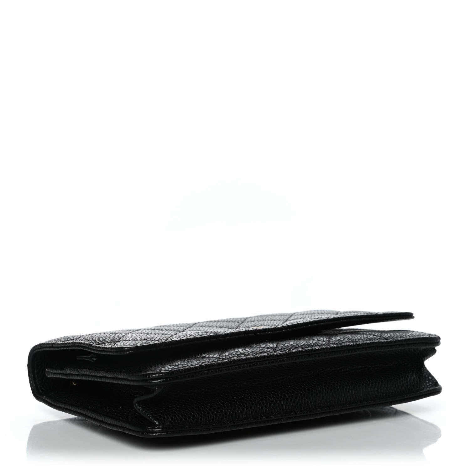 Chanel Caviar Quilted Wallet On Chain WOC Black 4 of 14