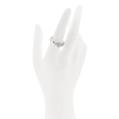 Cartier 18K White Gold Diamond Black Onyx Emerald Panthere De Cartier Ring 55 7.25 2 of 5