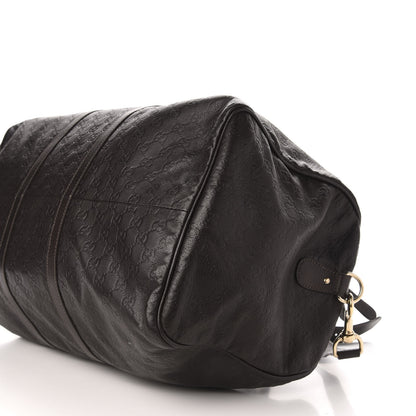 Gucci Guccissima Large Carry On Duffle Chocolate 9 of 15