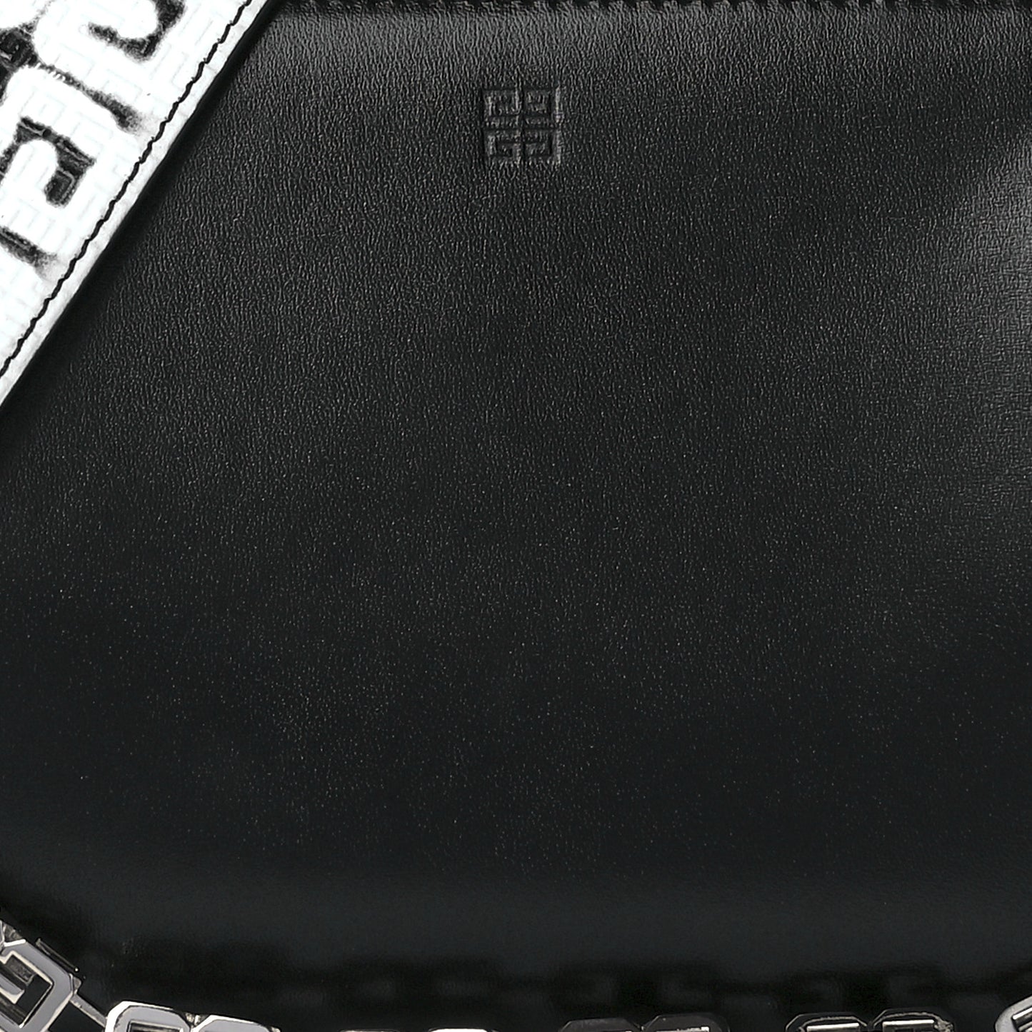 X CHITO Box Calfskin 4G Printed XS Graffiti Antigona Black White