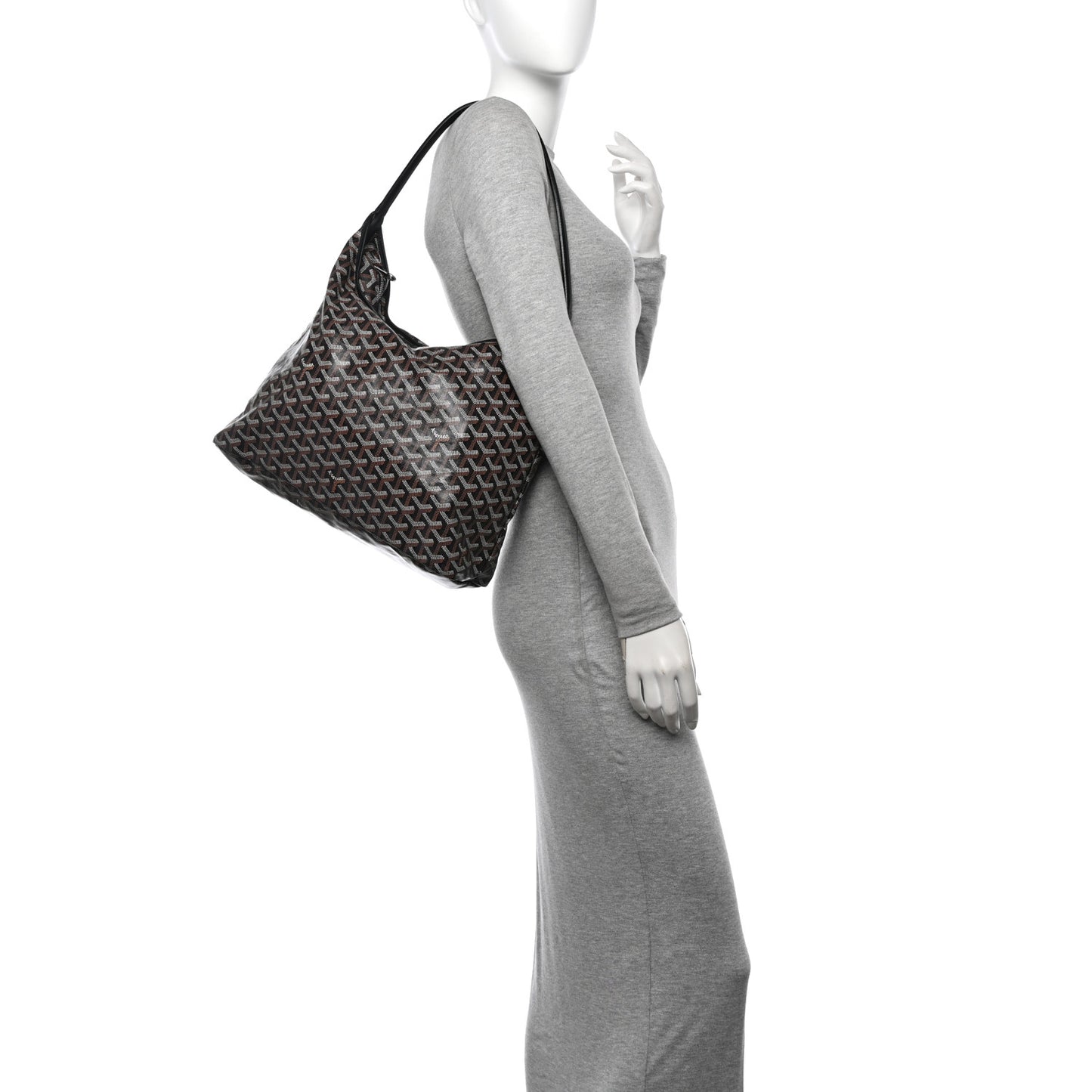 Goyardine Boheme Hobo Black