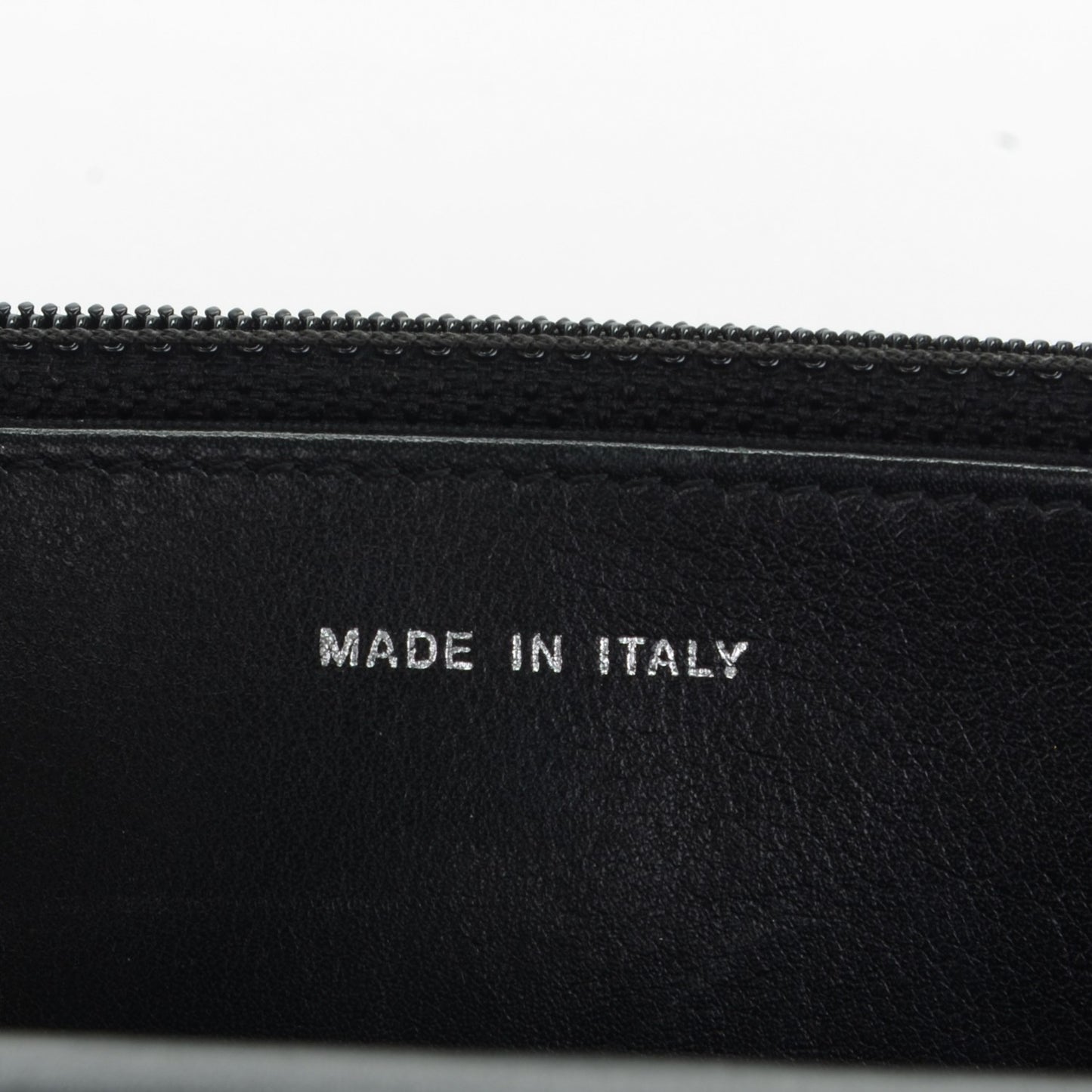 Patent Quilted Brilliant Wallet On Chain WOC Black
