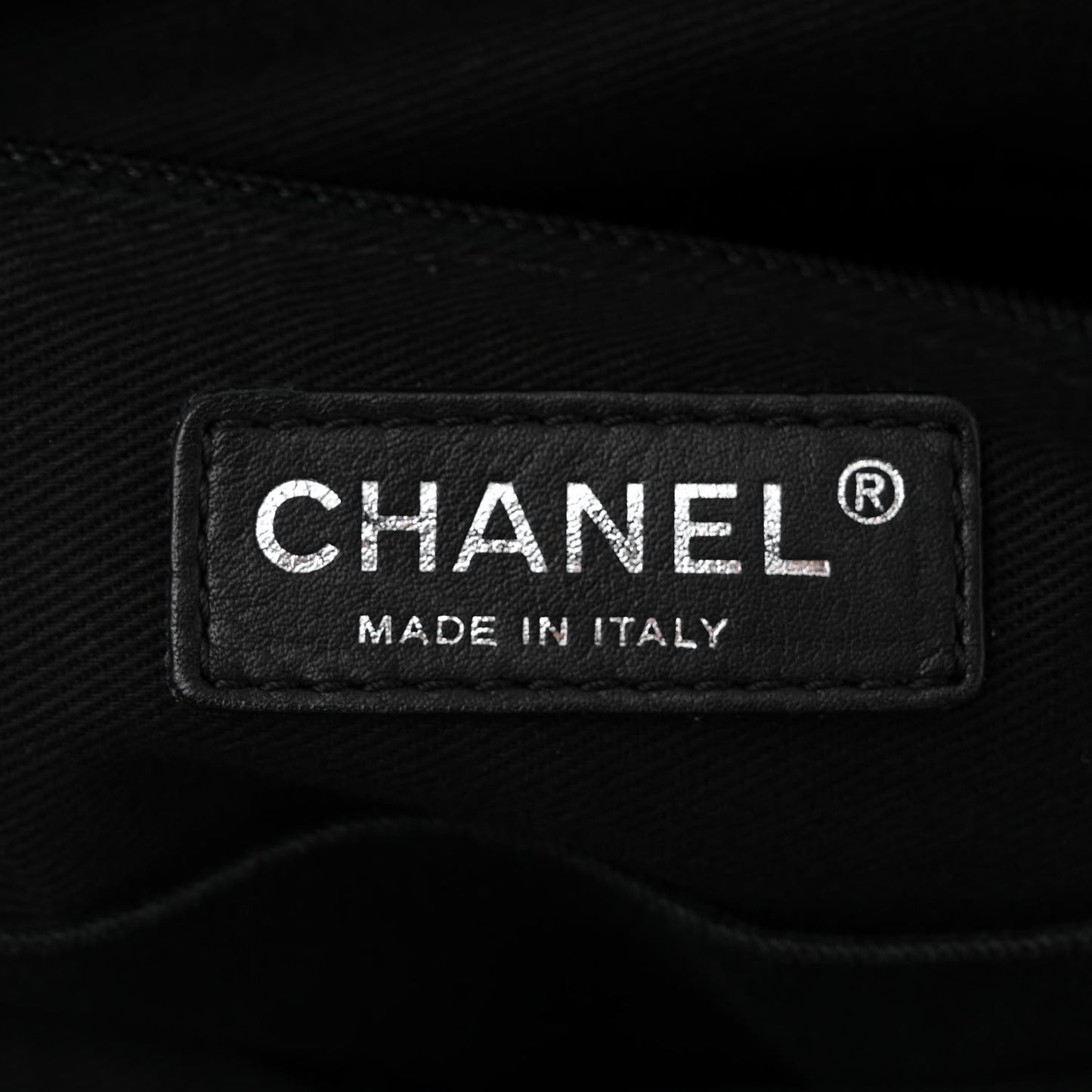 Calfskin Stitched Expandable Frame Bag Black