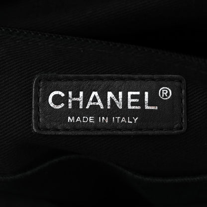 Chanel Calfskin Stitched Expandable Frame Bag Black 6 of 10
