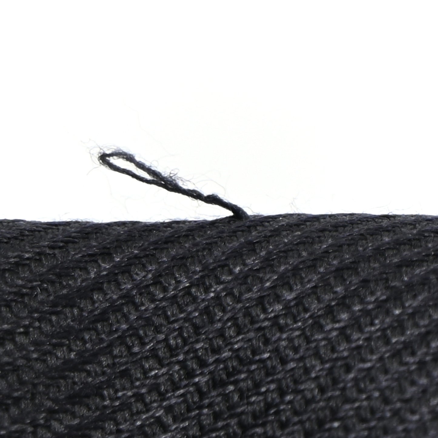 Silk Wool Monogram Shawl Black