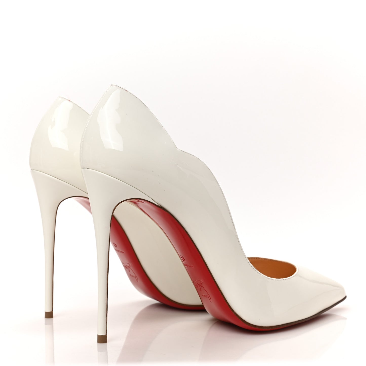 Patent Hot Chick 100 Pumps 41 White