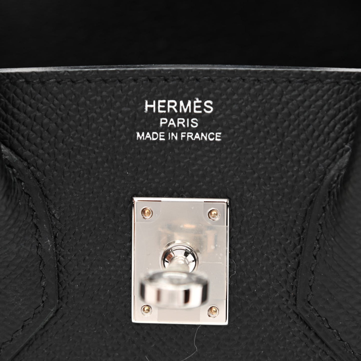 Epsom Birkin Sellier 25 Black