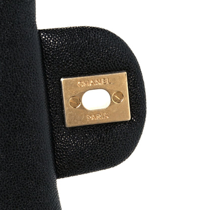 Chanel Caviar Quilted Mini Top Handle Rectangular Flap Black 7 of 12
