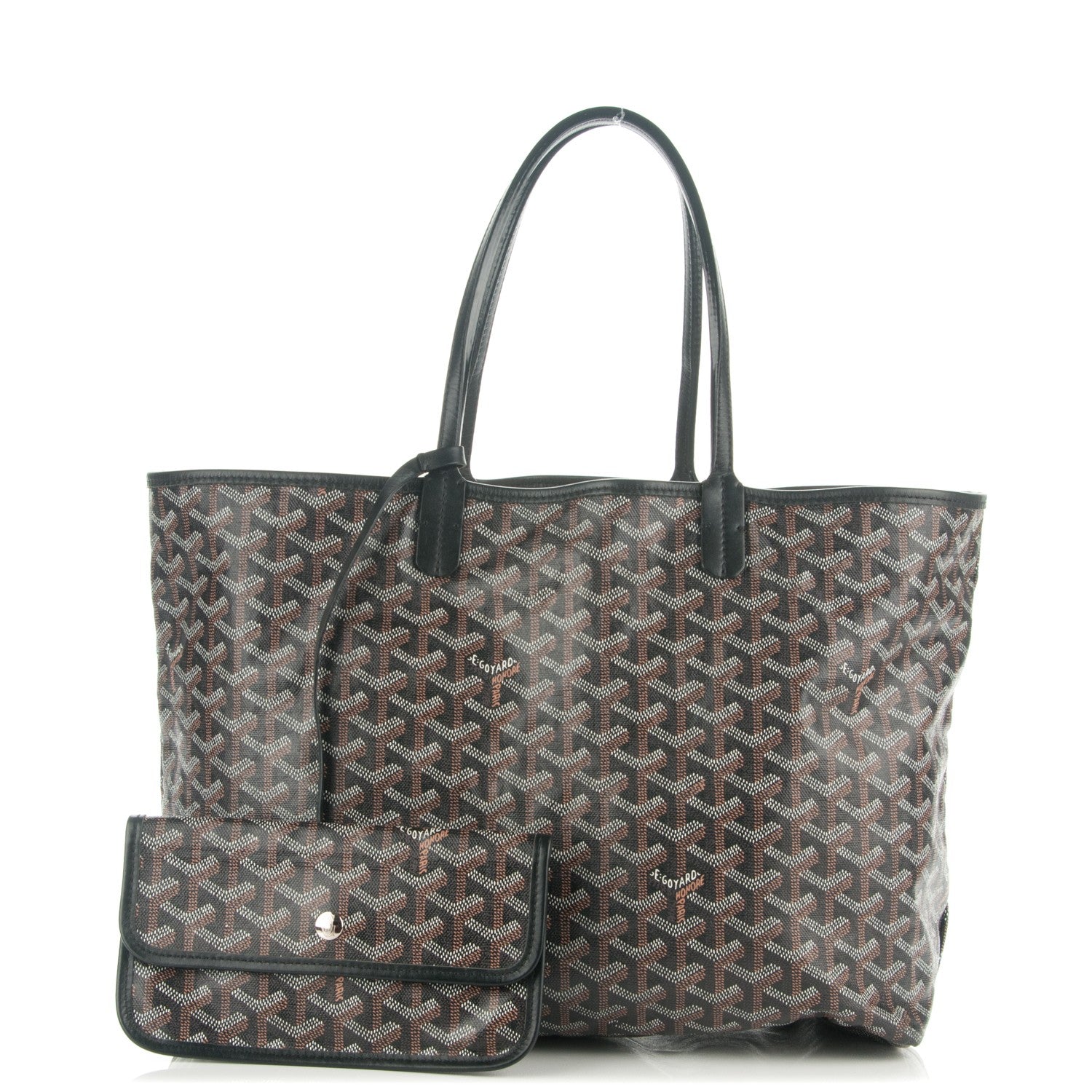 Goyard Goyardine Saint Louis PM Black 1 of 9