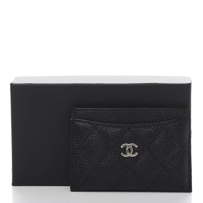 Chanel Caviar Quilted Card Holder Black 11 of 11