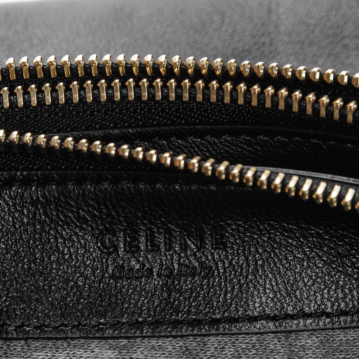 Lambskin Small Trio Crossbody Bag Black