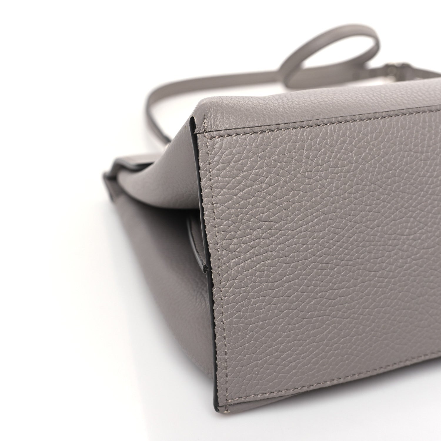 Gucci Cellarius Calfskin Medium Bamboo Daily Top Handle Bag Storm Grey 7 of 8