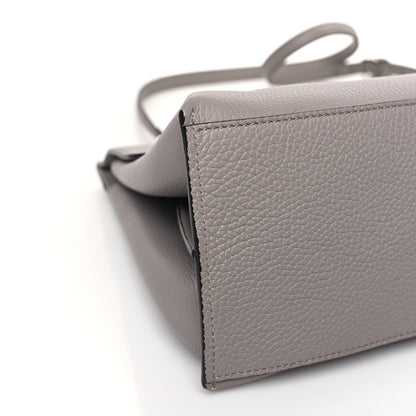 Gucci Cellarius Calfskin Medium Bamboo Daily Top Handle Bag Storm Grey 7 of 8