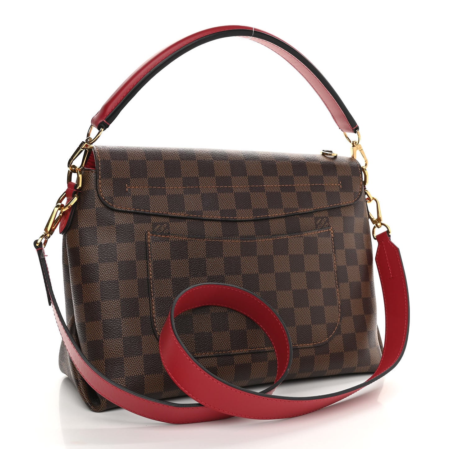 Damier Ebene Beaubourg MM Scarlet