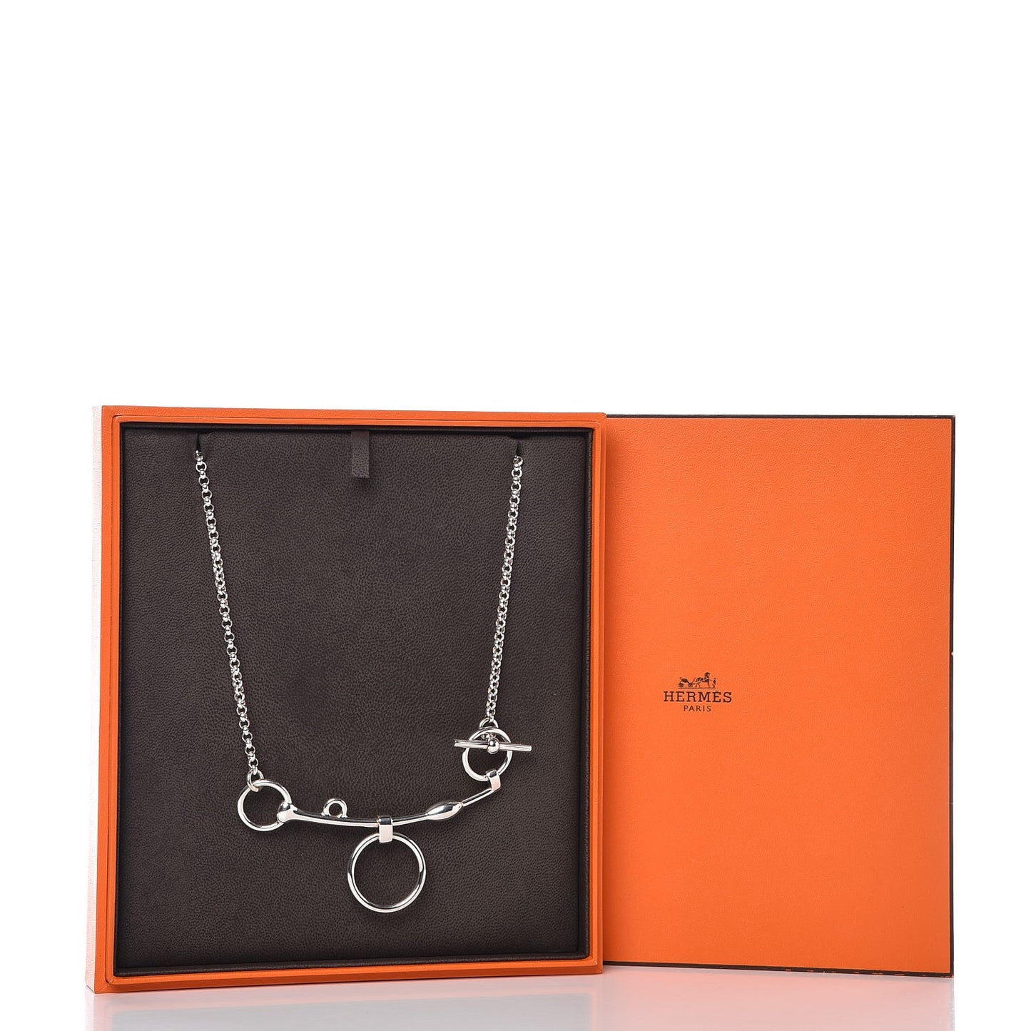 Sterling Silver Mors de Bride Long Necklace