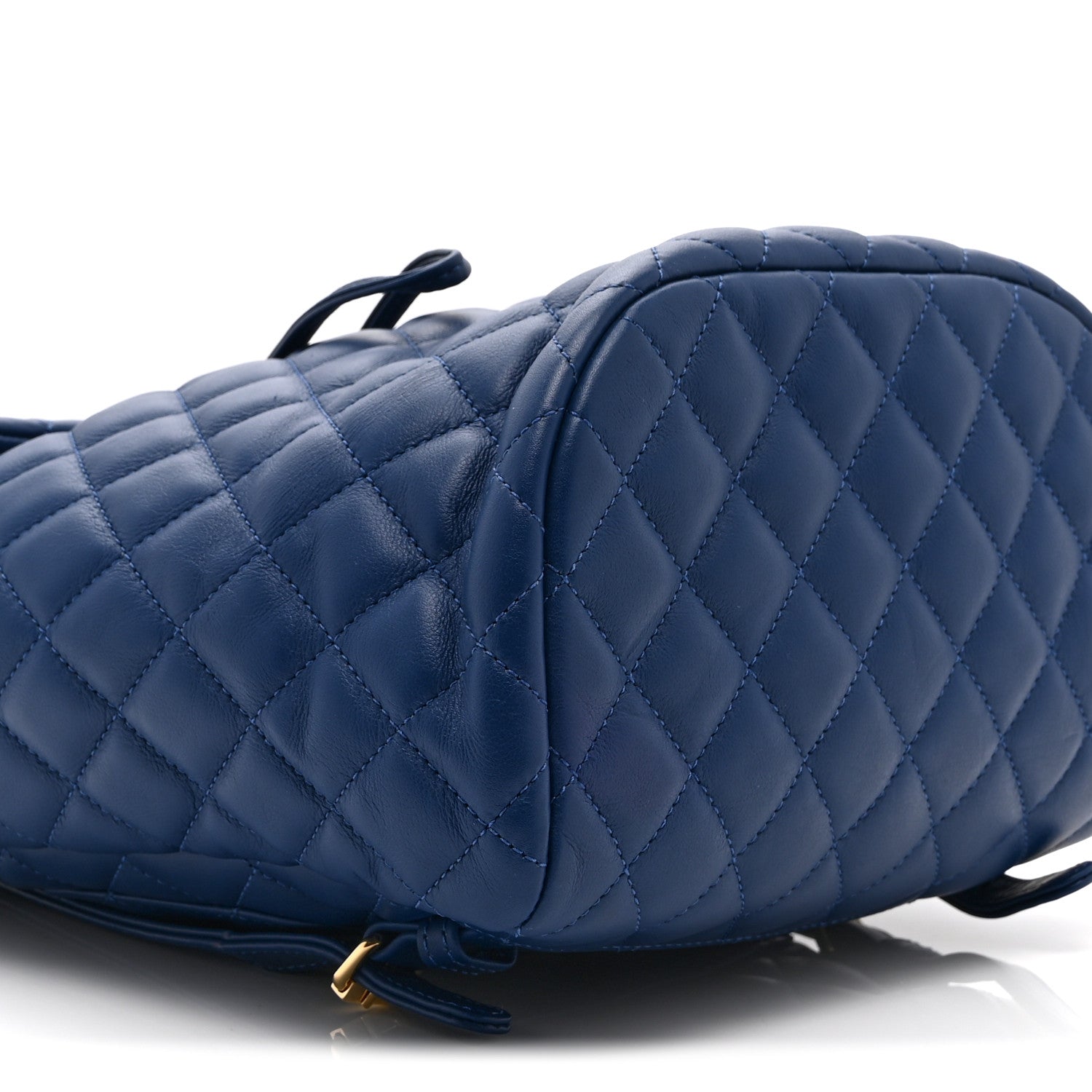 Chanel Lambskin Quilted Small Urban Spirit Backpack Blue 9 of 11
