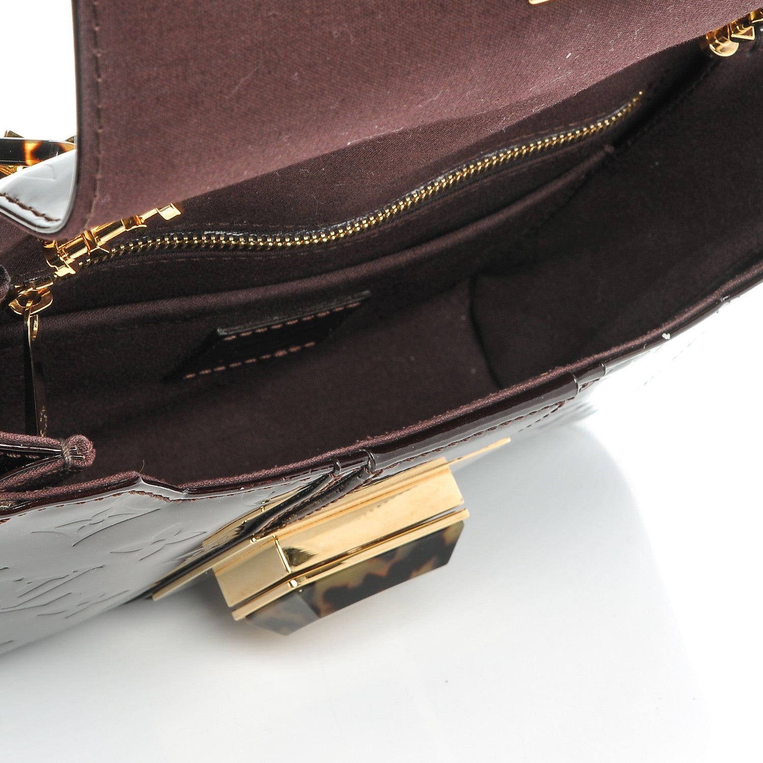 Louis Vuitton Vernis Vermont Avenue Amarante 5 of 6
