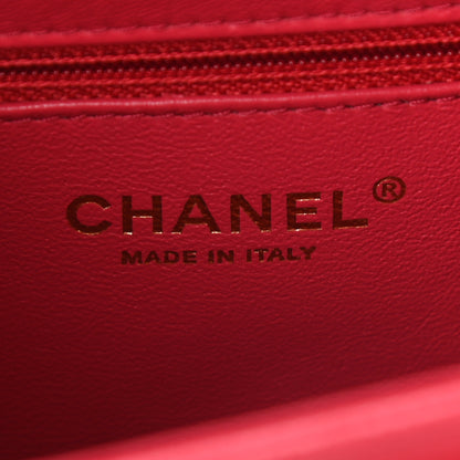Chanel Caviar Quilted Small Business Affinity Flap Red 6 of 11