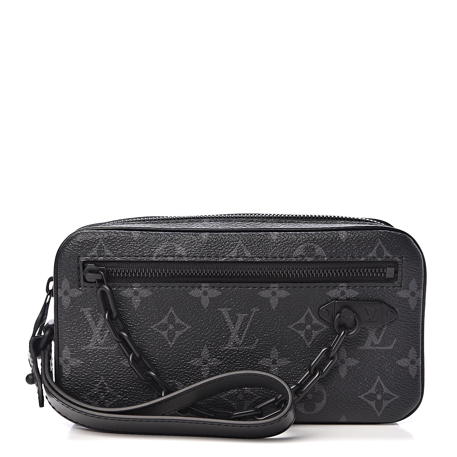 Louis Vuitton Monogram Eclipse Pochette Volga 1 of 10