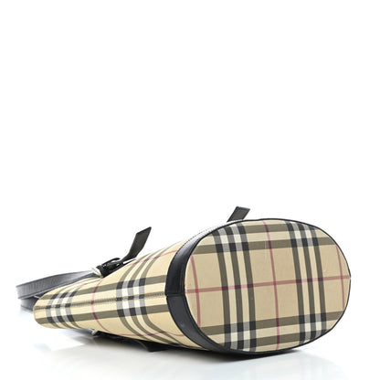 Burberry House Check Bucket Bag Black 4 of 18